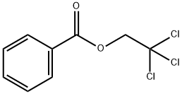 Benzoic acid 2,2,2-trichloroethyl ester Structure