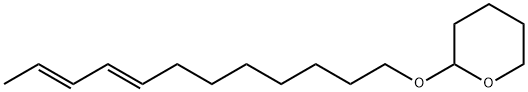 2-[[(8E,10E)-8,10-Dodecadienyl]oxy]tetrahydro-2H-pyran Structure