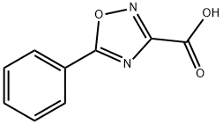 5-페닐-1,2,4-옥사디아졸-3-카르복실산 구조식 이미지