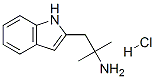 1-(1H-indol-2-yl)-2-methyl-propan-2-amine hydrochloride 구조식 이미지