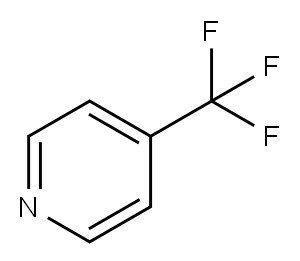 4-(Trifluoromethyl)pyridine 구조식 이미지