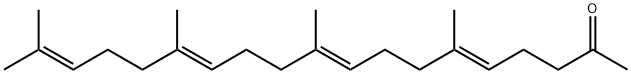 (5E,9E,13E)-6,10,14,18-Tetramethyl-5,9,13,17-nonadecatetren-2-one 구조식 이미지