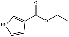 1H-PYRROLE-3-CARBOXYLIC ACID ETHYL ESTER Structure