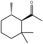 Ethanone, 1-[(1R,6S)-2,2,6-trimethylcyclohexyl]- (9CI) Structure