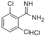 2,6-DICHLORO-BENZAMIDINE HCL Structure