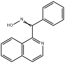 1-Isoquinolinylphenylmethanoneoxime Structure