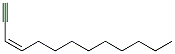 (Z)-3-Tridecen-1-yne Structure