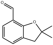2,2-DIMETHYL-2,3-DIHYDRO-1-BENZOFURAN-7-CARBALDEHYDE Structure