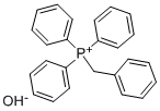 BENZYL TRIPHENYL PHOSPHONIUM HYDROXIDE Structure