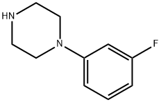 1-(3-FLUOROPHENYL)PIPERAZINE Structure