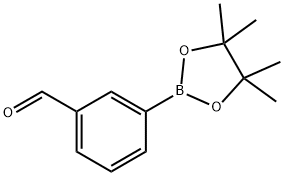 3-(4,4,5,5-TETRAMETHYL-1,3,2-DIOXABOROLAN-2-YL)-BENZALDEHYDE 구조식 이미지