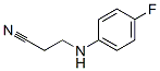 Propanenitrile, 3-[(4-fluorophenyl)amino]- (9CI) Structure