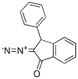 2-디아조-3-페닐-1-인다논 구조식 이미지