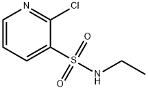 2-chloro-N-ethylpyridine-3-sulfonamide 구조식 이미지