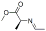 L-알라닌,N-에틸리덴-,메틸에스테르(9CI) 구조식 이미지