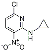 6-chloro-N-cyclopropyl-3-nitropyridin-2-amine Structure