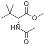 D-발린,N-아세틸-3-메틸-,메틸에스테르 구조식 이미지