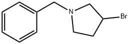 1-벤질-3-브로모피롤리딘 구조식 이미지