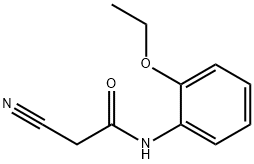 아세트아미드,2-시아노-N-(2-에톡시페닐)-(9CI) 구조식 이미지