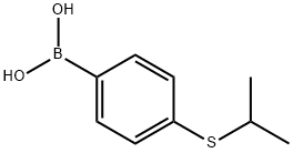 4-ISOPROPYLTHIOPHENYLBORONIC ACID Structure