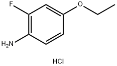 4-ETHOXY-2-FLUOROANILINE HYDROCHLORIDE Structure