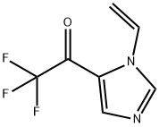 Ethanone, 1-(1-ethenyl-1H-imidazol-5-yl)-2,2,2-trifluoro- (9CI) Structure