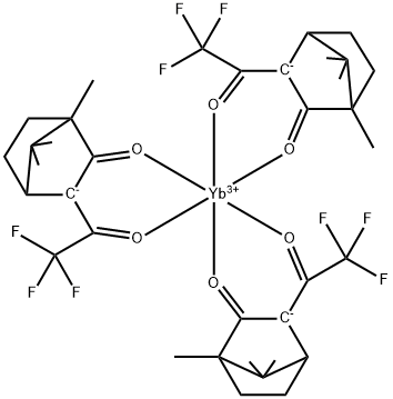 YTTERBIUM D-3-TRIFLUOROACETYLCAMPHORATE Structure