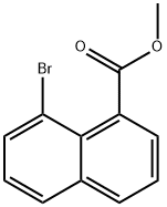 8-BROMO-1-NAPHTHOIC ACID METHYL ESTER Structure