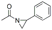 Aziridine, 1-acetyl-2-phenyl- (9CI) Structure