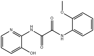 N-(3-hydroxypyridin-2-yl)-N'-(2-methoxyphenyl)oxamide Structure