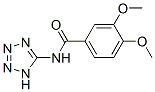 벤즈아미드,3,4-디메톡시-N-1H-테트라졸-5-일-(9CI) 구조식 이미지