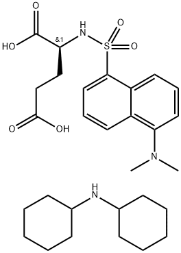 DANSYL-L -GLUTAMIC ACID Structure