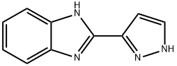 1H-Benzimidazole,2-(1H-pyrazol-3-yl)-(9CI) 구조식 이미지