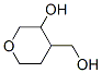 2H-Pyran-4-methanol, tetrahydro-3-hydroxy- (9CI) Structure