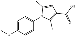 3807-58-7 1-(4-METHOXYPHENYL)-2,5-DIMETHYL-1H-PYRROLE-3-CARBOXYLIC ACID