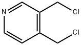 Pyridine,3,4-bis(chloromethyl)-(9CI) Structure