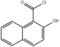 1-NAPHTHALENECARBONYL CHLORIDE,2-HYDROXY- Structure