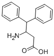 3-AMINO-4,4-DIPHENYL-BUTANOIC ACID Structure