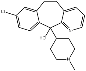 38089-93-9 8-Chloro-6,11-dihydro-11-(1-methyl-4-piperidinyl)-5H-benzo[5,6]cyclohepta[1,2-b]pyridin-11-ol