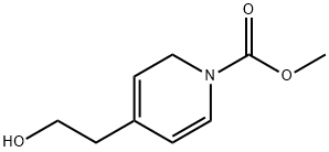 1(2H)-Pyridinecarboxylic  acid,  4-(2-hydroxyethyl)-,  methyl  ester Structure