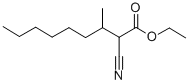 ethyl 2-cyano-3-methyl-nonanoate Structure