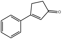 3-Phenyl-2-cyclopenten-1-one Structure