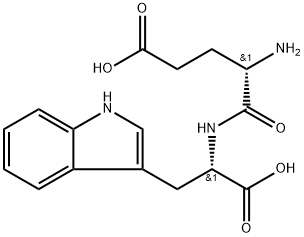 H-GLU-TRP-OH Structure