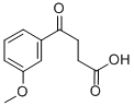 4-(3-METHOXYPHENYL)-4-OXOBUTYRIC ACID 구조식 이미지