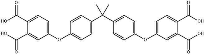 4,4'-[(1-methylethylidene)bis(1,4-phenyleneoxy)]bisphthalic acid Structure