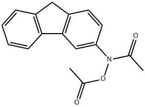 N-(Acetyloxy)-N-(9H-fluoren-3-yl)acetamide Structure