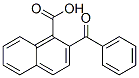 2-Benzoyl-1-naphthoic acid Structure
