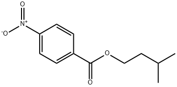 3-METHYLBUTYL 4-NITROBENZOATE Structure