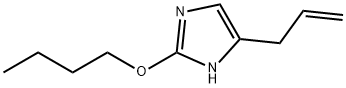 1H-Imidazole,  2-butoxy-4-(2-propenyl)-  (9CI) 구조식 이미지