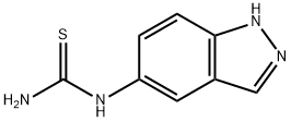 1-(1H-indazol-5-yl)thiourea Structure